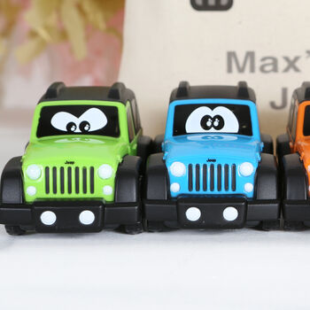 Toy Junior Jeep And Personalised Gift Bag, 4 of 5