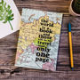 Inspirational 'The World Is A Book…' Travel Journal, thumbnail 2 of 4
