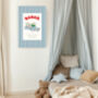 Babar Car Nursery Art Print, thumbnail 4 of 4