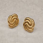 Vintage Swirl Earrings, thumbnail 4 of 8