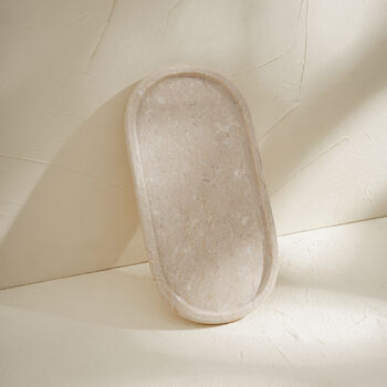 Oval Marble Styling Tray, 3 of 3