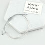 'Warrior Goddess' Morse Code Bracelet, thumbnail 2 of 12