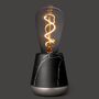 Black Marble Rechargeable Cordless LED Table Lamp, thumbnail 2 of 4