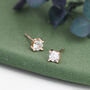 Sterling Silver Tiny Cz Stud Earrings, thumbnail 5 of 12