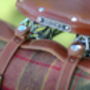 Picnic Rug And Leather Saddle Straps, thumbnail 2 of 4