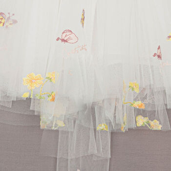 Enchanted Angel Dress Embroidered White, 4 of 7