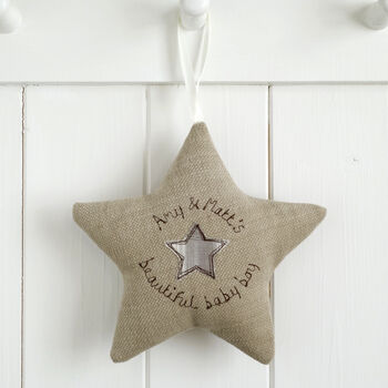 Personalised New Baby Star Gift For Boy Or Girl, 10 of 12