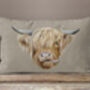 Highland Cow Cushion, thumbnail 2 of 2