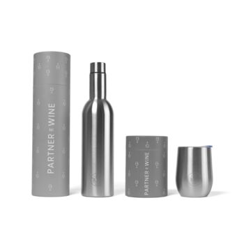 Stainless Steel Insulated Wine Bottle, 6 of 6