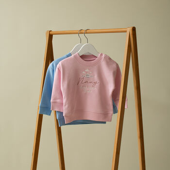 Personalised First Time Flyer Sweatshirt, 4 of 5