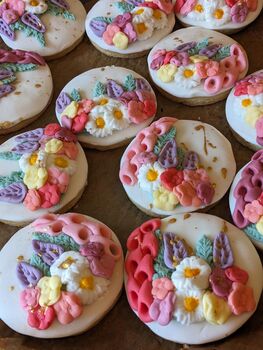 Personalised Thank You Teacher Wild Flower Biscuit Gift, 8 of 11