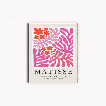 Matisse Pink Abstract Print, 4 of 5