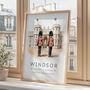 London Travel Destination Cards For Windsor Castle, thumbnail 2 of 7