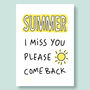 Summer I Miss You, Please Come Back Print, thumbnail 7 of 8