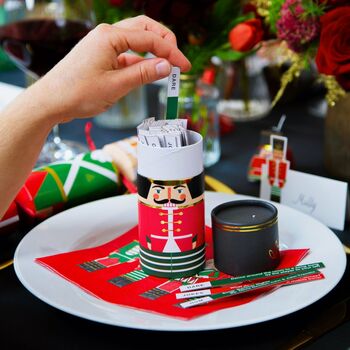Nutcracker Christmas Table Decorations Pack, 6 of 8