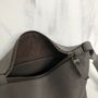 Fair Trade Classic Leather Shoulder Cross Body Handbag, thumbnail 9 of 11