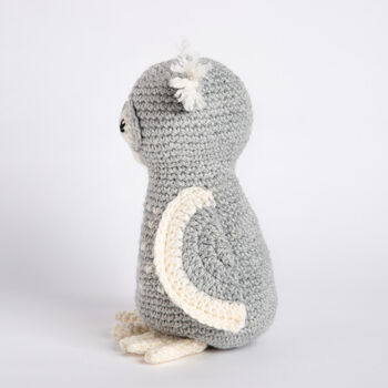 Animal Crochet Kit Henry Tufted Owl, 2 of 4