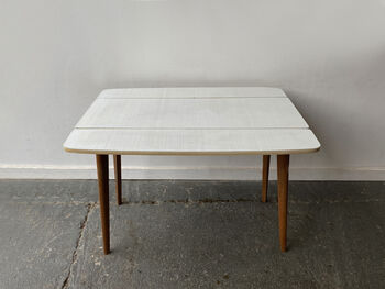 1960s Mid Century Extending Drop Leaf Kitchen Table, 5 of 12