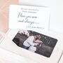Personalised Photo Valentines Card Wallet Keepsake, thumbnail 1 of 7