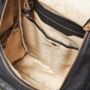 Amber Midi Black Pebble Leather Backpack, thumbnail 5 of 11