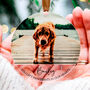 Personalised Pet Loss Dog Memorial Gift Ornament, thumbnail 1 of 7
