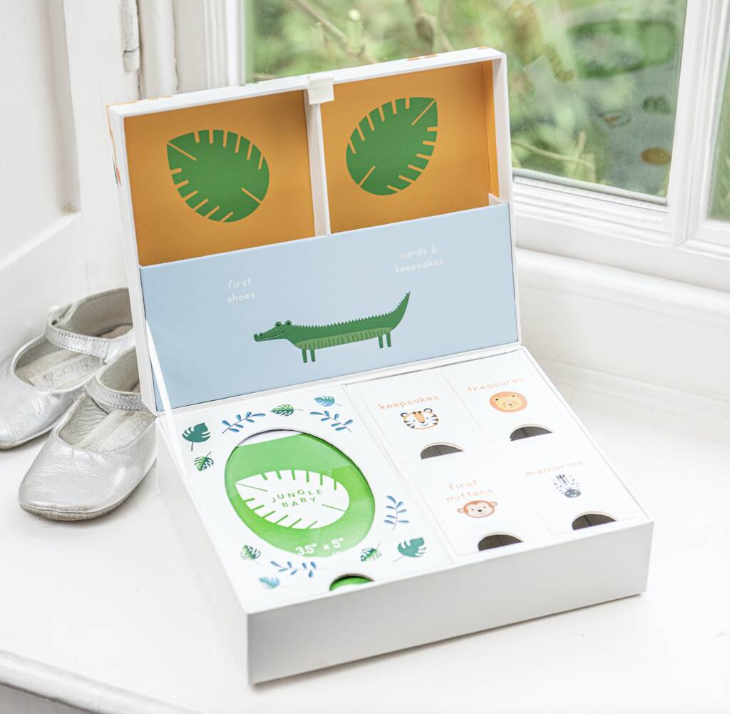 Personalised Childs Safari Animal Keepsake Box By The Little Boys Room ...