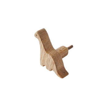 Oak Dinosaur Drawer Pull | Homeware | Upcycle, 2 of 3