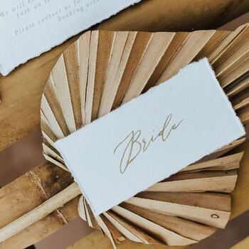 Gold Calligraphy Place Name Cards, 6 of 7