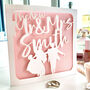 Personalised New Mr And Mrs Wedding Card, thumbnail 2 of 4