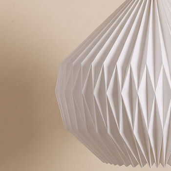 Snowdrop Origami Lampshade, 2 of 5