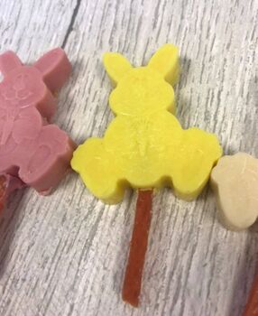 Mini Easter Bunny Lollipops For Cats And Dogs, 3 of 4