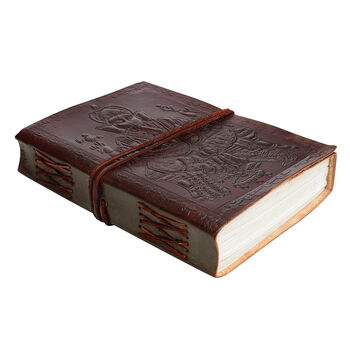 Indra Large Ganesh Leather Journal, 5 of 6