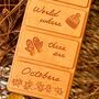 Autumn/Halloween Gift | 'October' Bookish Wax Melt Bar | Anne Of Green Gables, thumbnail 2 of 3