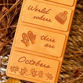 Autumn/Halloween Gift | 'October' Bookish Wax Melt Bar | Anne Of Green Gables, 2 of 3
