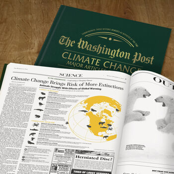 Climate Change Personalised Iconic History Book, 10 of 11