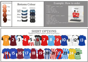 Personalised 'Winning Team” Football Couple Acrylic Plaque, 2 of 8