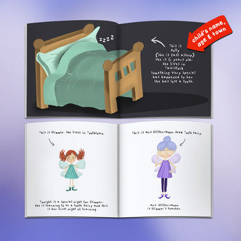 Personalised Tooth Fairy Book, 3 of 10