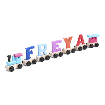 Child's Name Train Set, 10 of 12