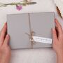A5 Personalised Letter Writing Paper With Floral Reeds, thumbnail 4 of 4