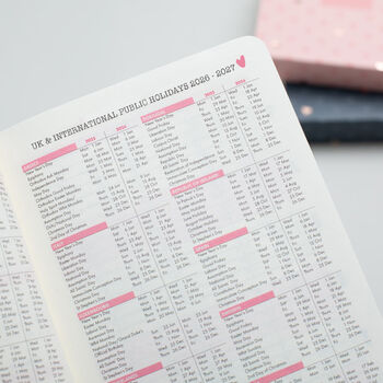 2026 A6 Day A Page Diary Matilda Moo Personalised Gift, 6 of 12