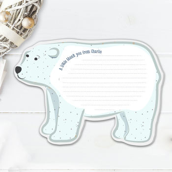 personalised polar bear