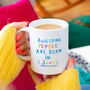 'Awesome People Are Born In' Birthday Mug, thumbnail 7 of 12