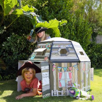 The Ultimate Den Childrens Cardboard Playhouse, 2 of 7