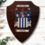 Wooden Shield With Full Colour Coat Of Arms, thumbnail 7 of 8