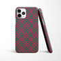 Check Flower Phone Case Durable iPhone Samsung Mobile Cover, thumbnail 3 of 12