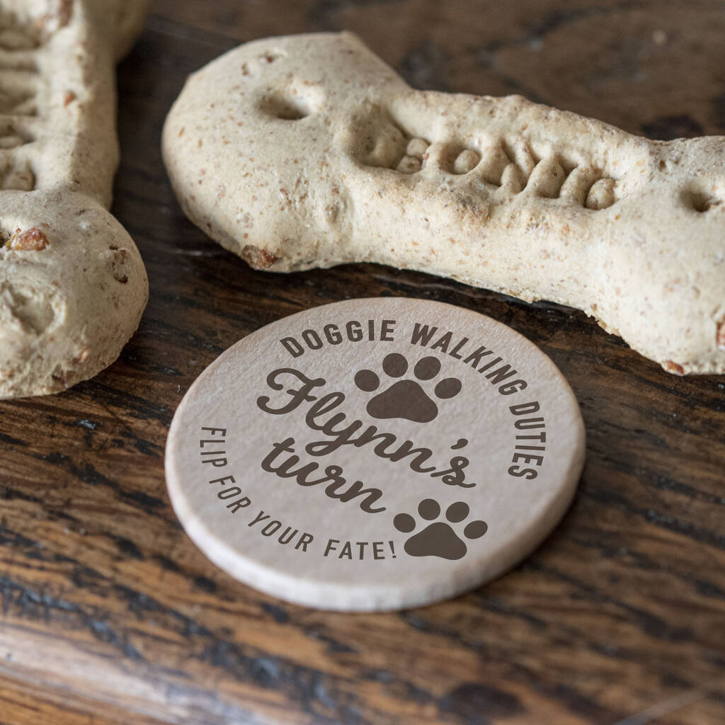 Image of Doggie Walking Duties Decision Coin