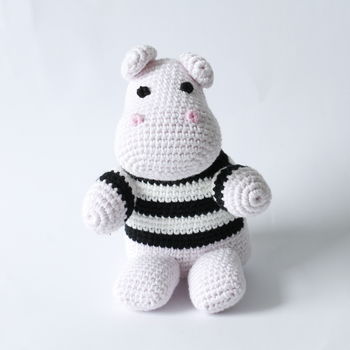 Hand Crochet Little Hippo, 4 of 7