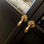 Gold Gypsy Hands Pendant Drawer Knob | Pair, thumbnail 4 of 4