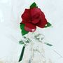 Leather 3rd Anniversary Large Roses In Vintage Zinc Jug, thumbnail 10 of 12