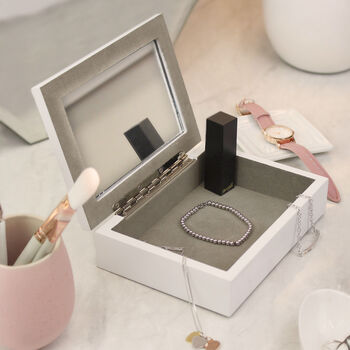 Personalised Wedding Wooden Jewellery Box – Gift For Bride, Bridesmaids And Mother Of The Bride, 5 of 5